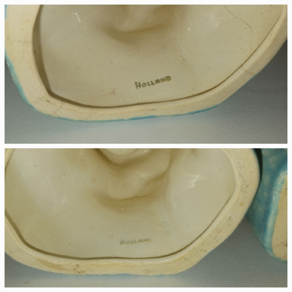 Gouda Holland Abstract Candle Holders, Rare - Picture 7 of 8